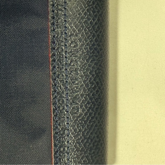 Longchamp Navy and Red Tote Bag Authentic NWT - Picture 13 of 16